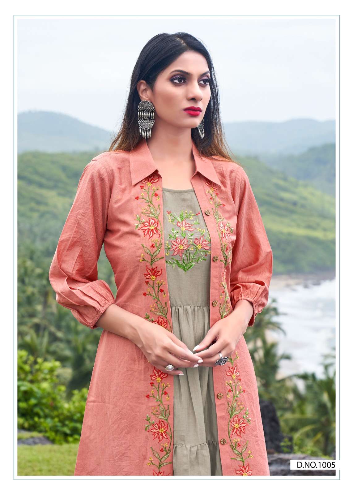 Short shrug hot sale with kurti